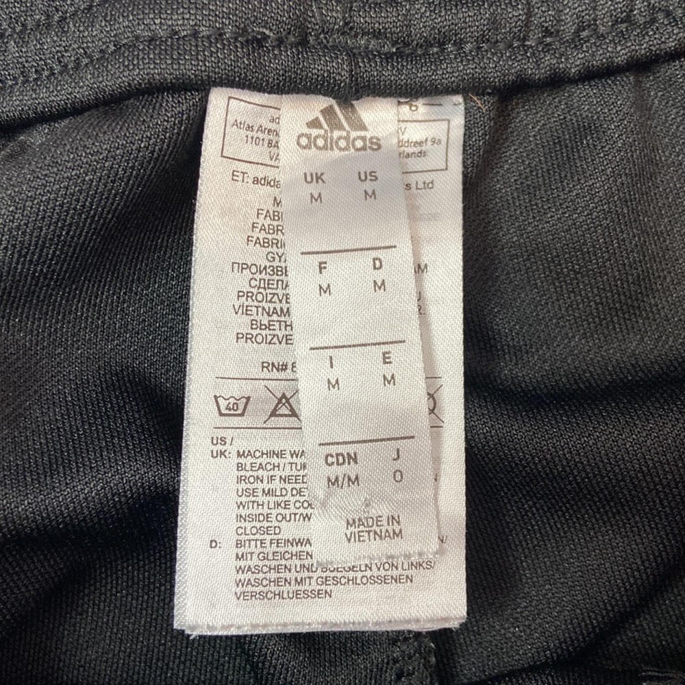 Adidas Tri-Stripe Joggers | Climacool Medium, Black and White - Picture 5 of 8